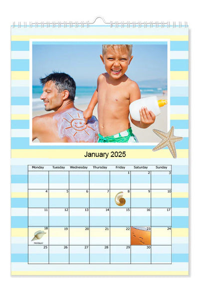 A3 Personalised Calendar 12 Months